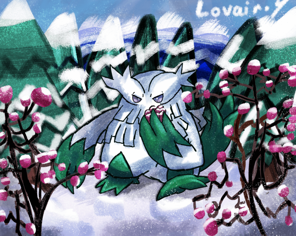 My Abomasnow drawing (OC)