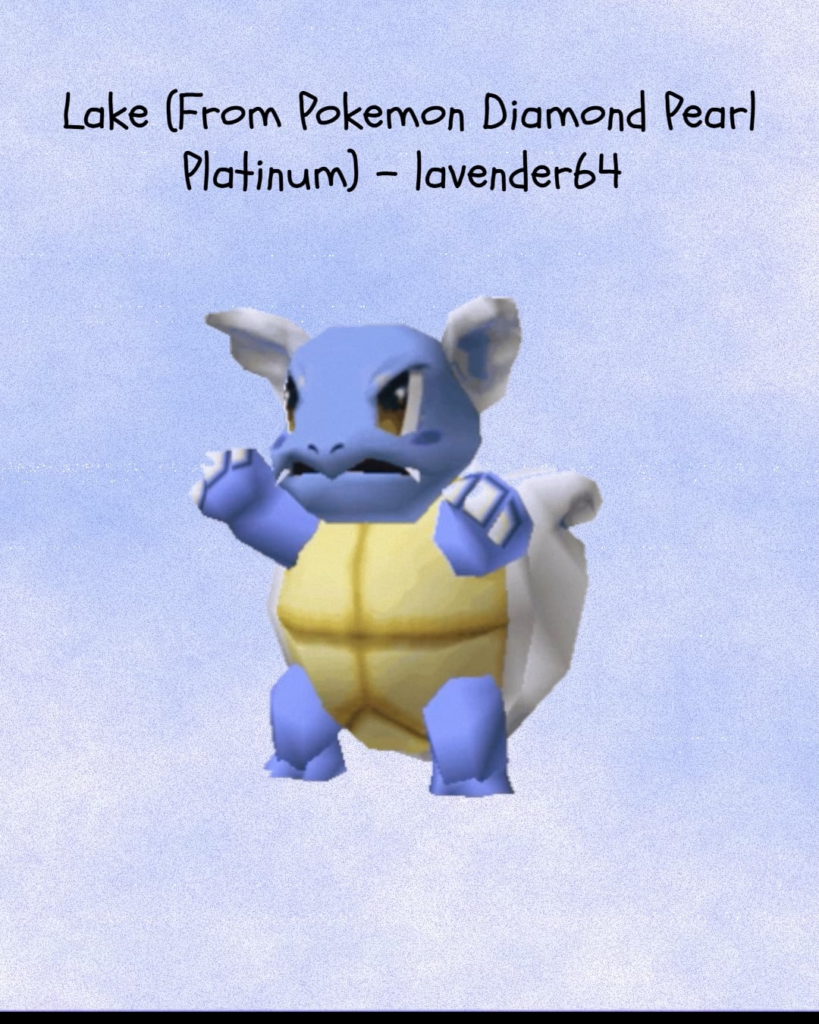[OC] Lake Pokémon: Diamond & Pearl ~lofi~ 🎵
