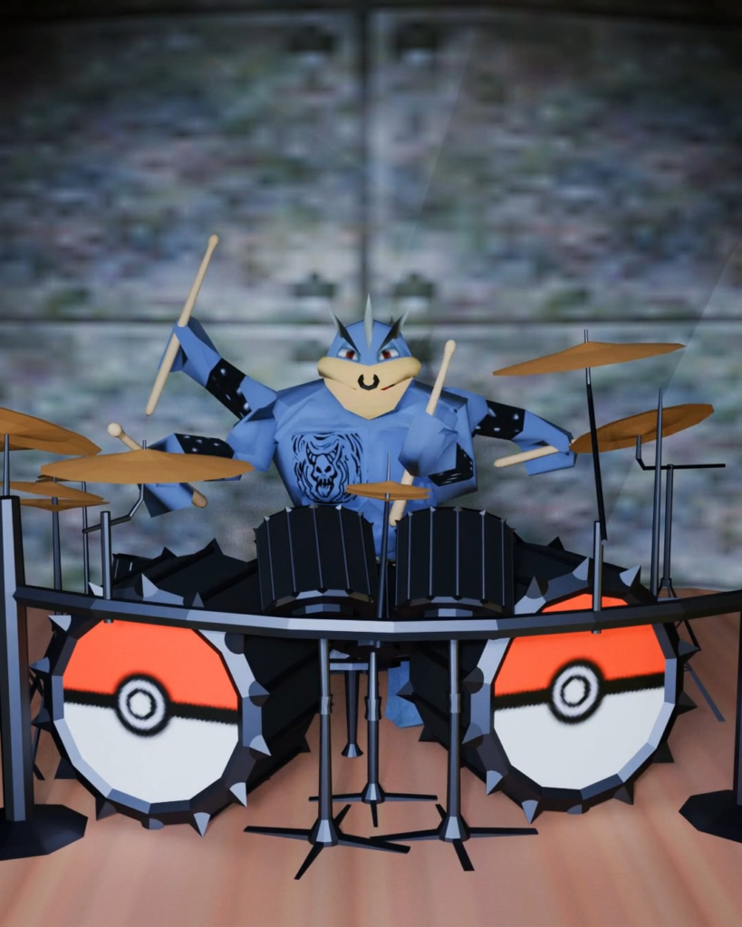Metal Pokemon Animation