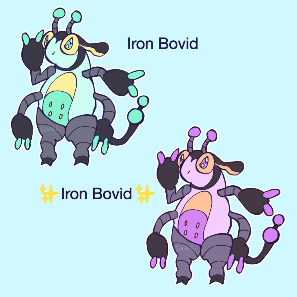 Future Paradox Fakemon: Iron Bovid