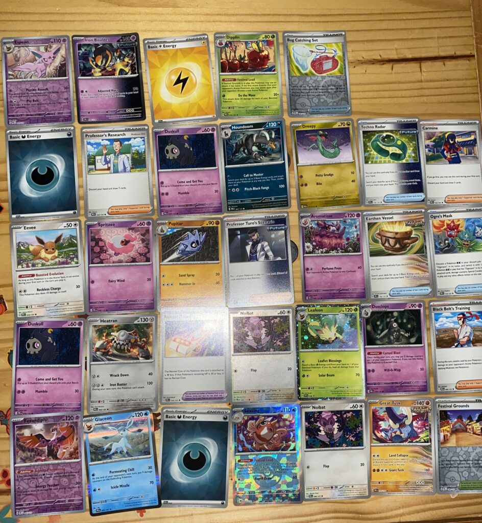 Found three already opened packs of Pokémon cards dumpster diving tonight. I don’t know anything about Pokémon cards but I think my niece collects them. Anything she might be excited about  here or are these junk?