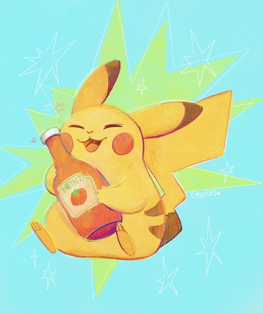 Did two Pikachu drawings!! ⚡️