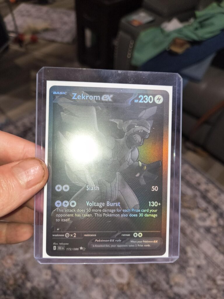 Got a Black Bolt ETB today from my local game store. Pulled money first pack.