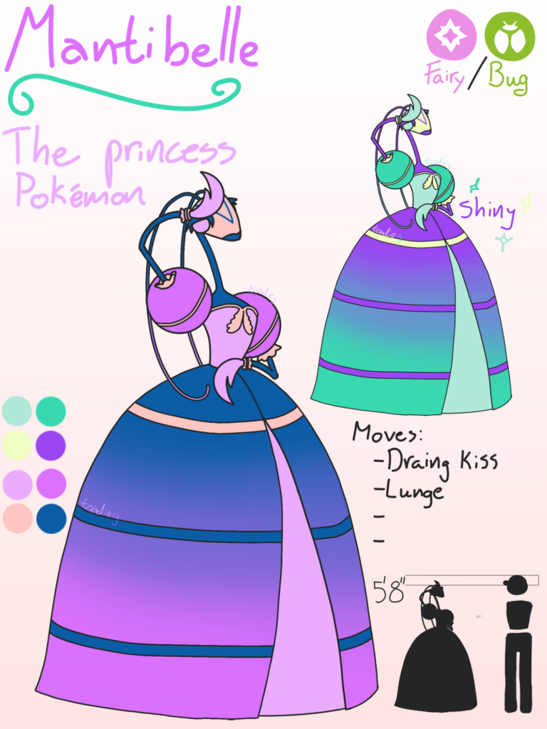 Mantibelle; The Princess Pokemon!
