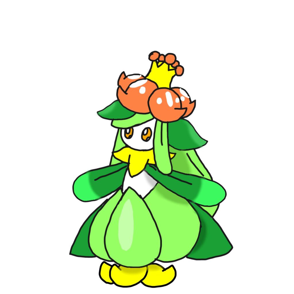 The Elegant flower lady (OC)