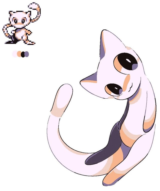 Mew doodle! (OC)
