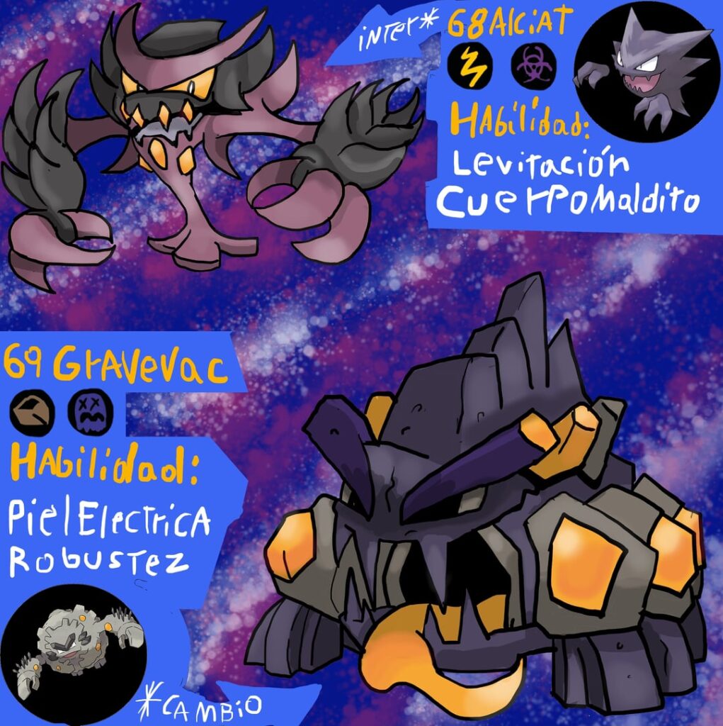 Más evoluciónes nuevas por intercambio