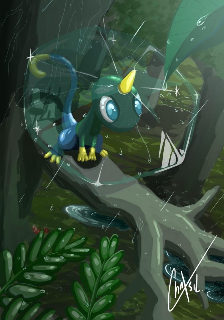 Umbrewa, Pokémon paraguas