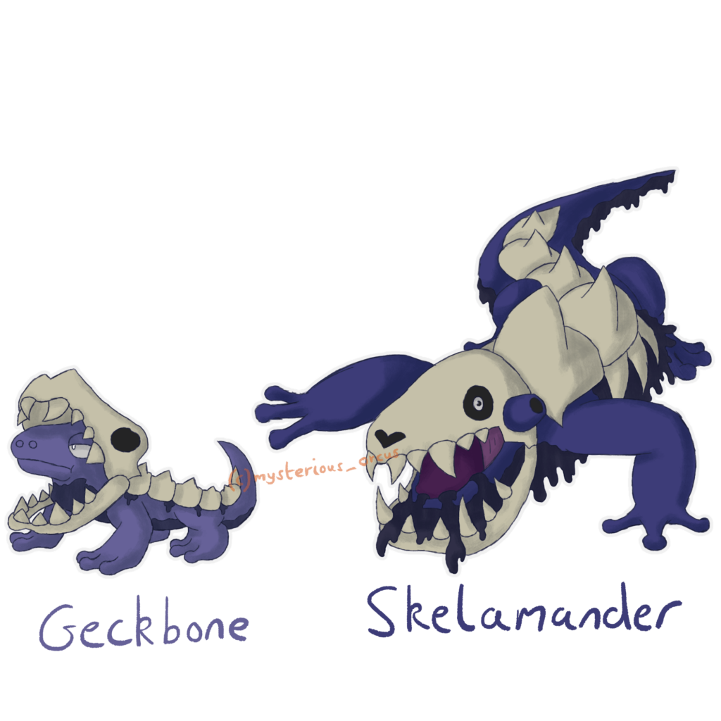 Geckbone/Skelemander - The Bone Geckos