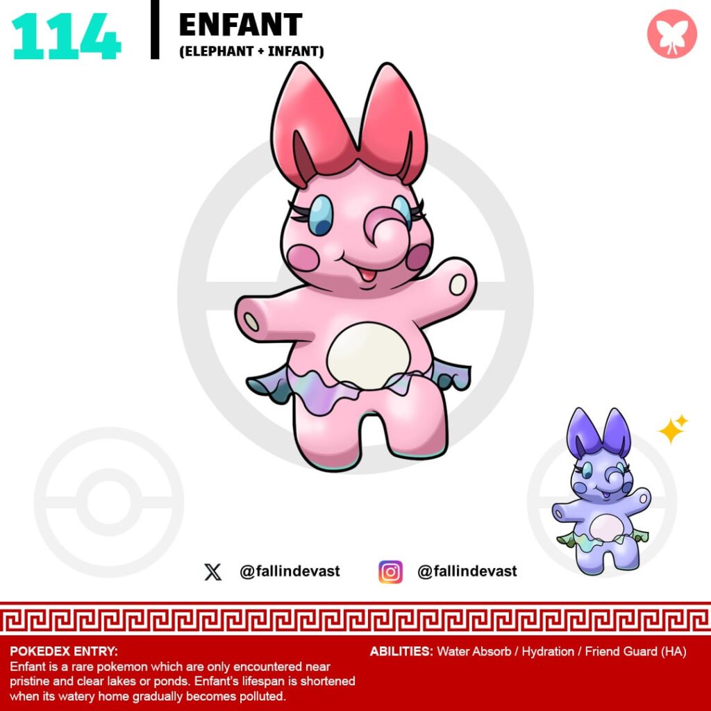 Elephant Elf Fakemon