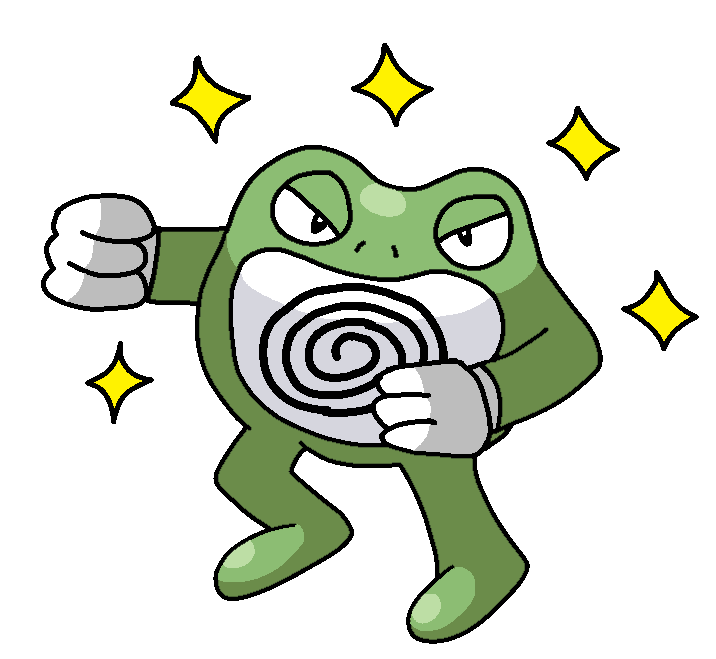 [OC] #62 Shiny Poliwrath