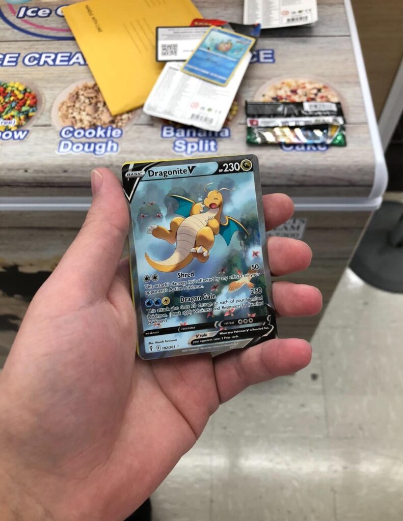 Just a 2023 reminder, Evolving Skies was so readily available you could buy pin packs for MSRP at Walgreens.