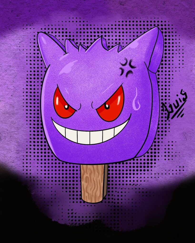 Gengar Ice Cream [OC]