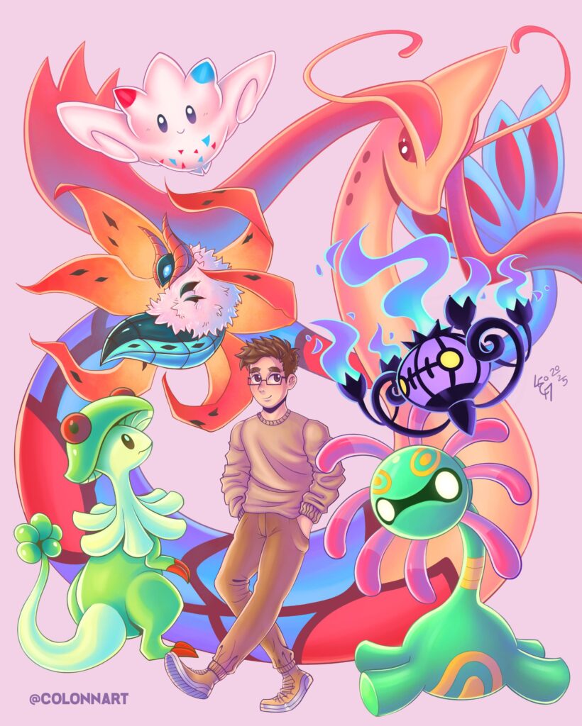 [OC] Pokemon Team Commission I did ✨