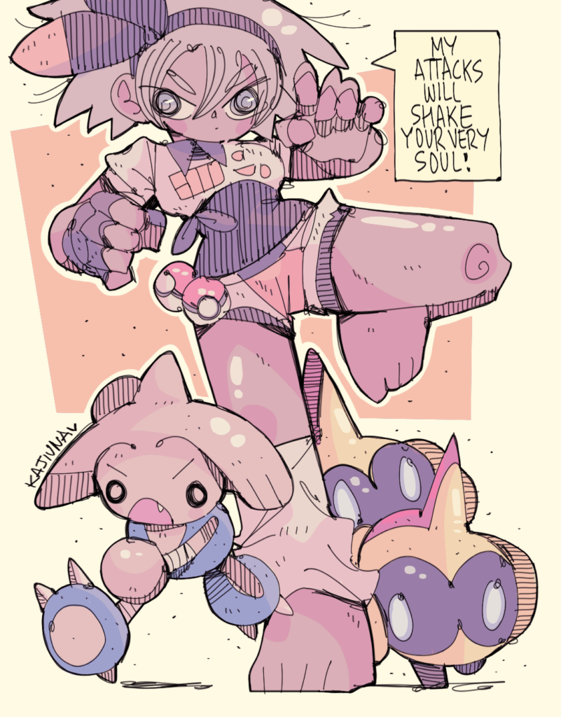 Gym leader Bea <3 (Art by me)