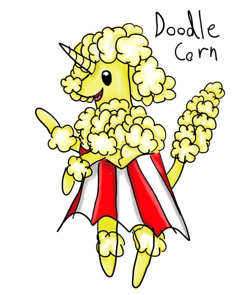 Doodlecorn The Popcorn Pokemon (subtitle WIP)