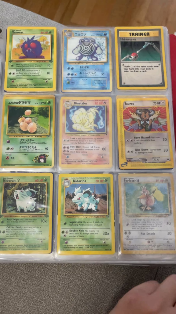 Found this binder recently from childhood. Are any of these popular cards? Think i gave away most of the good ones (empty sleeves)