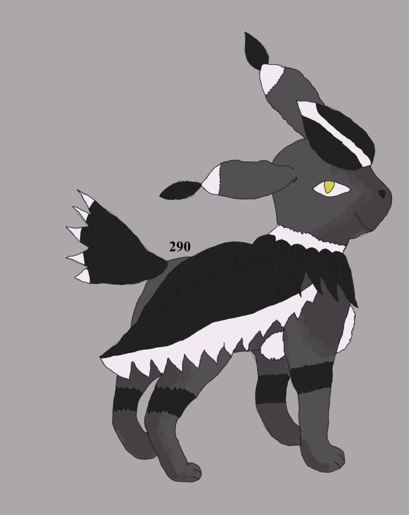 Another group of my dual type eevee evolutions