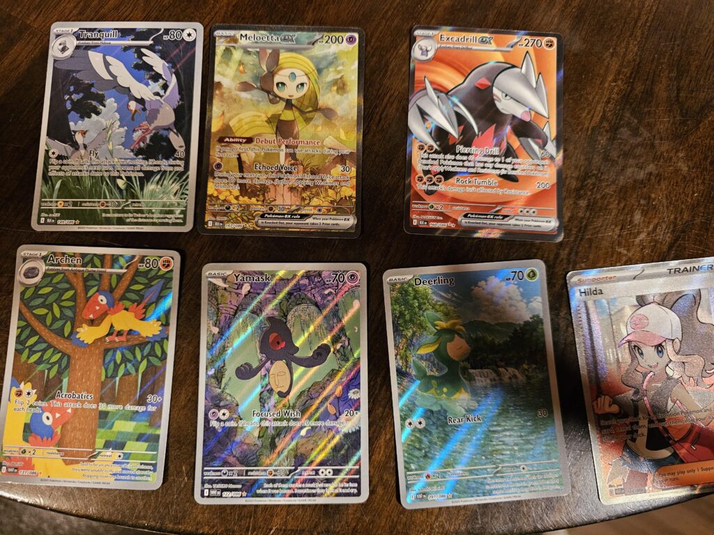Black Bolt/White Flare Pulls