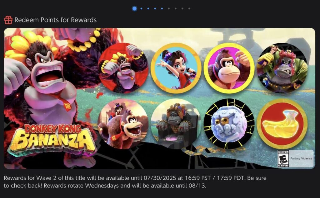 Donkey Kong Bananza NSO Icons Wave 2 is now Available!