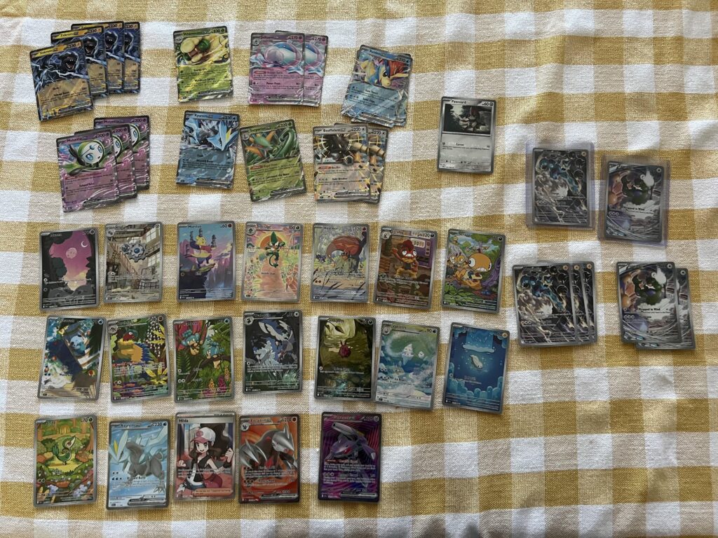 I opened every new product and I’m happy with what I got.