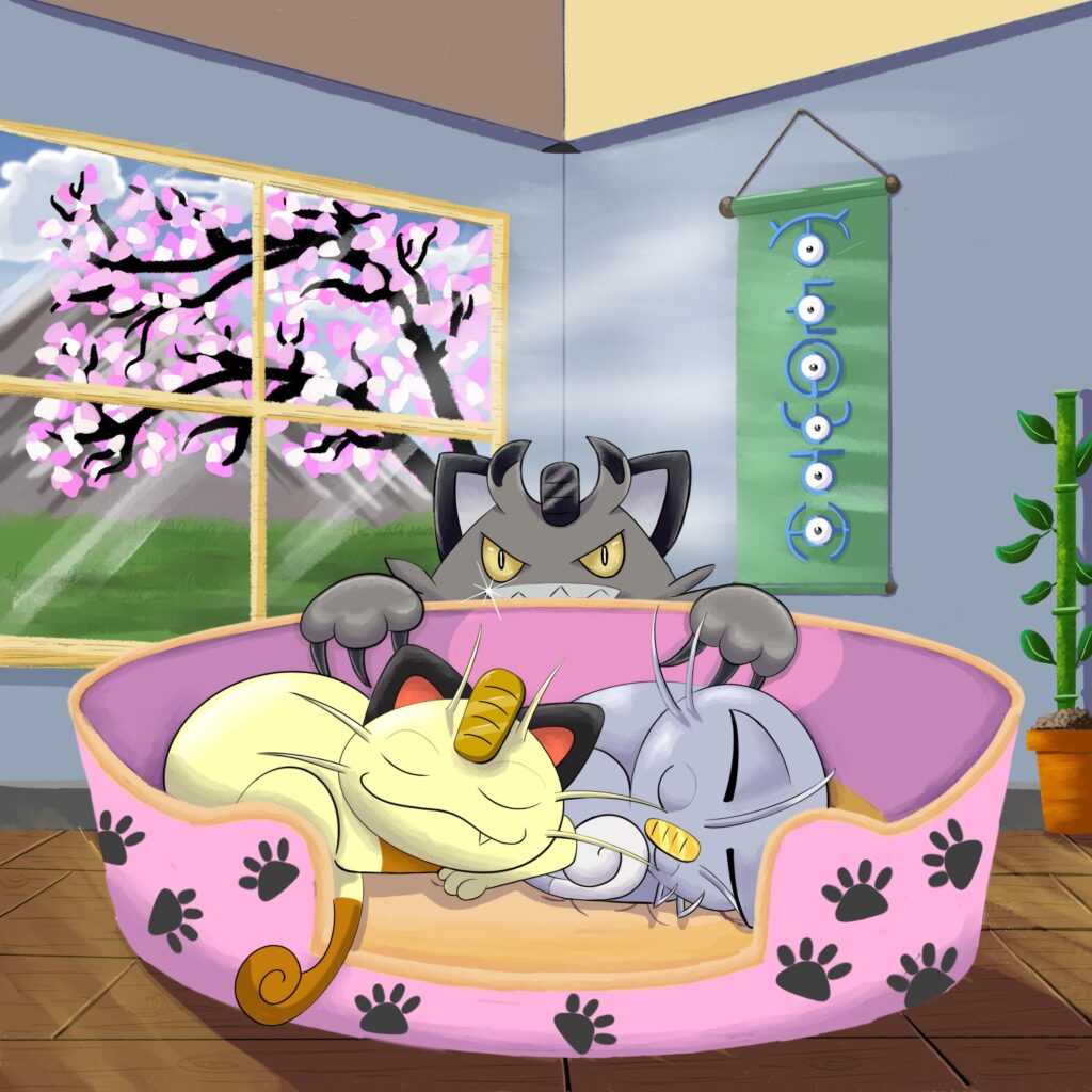 Did anyone notice the Unown on the scroll and what it spells?