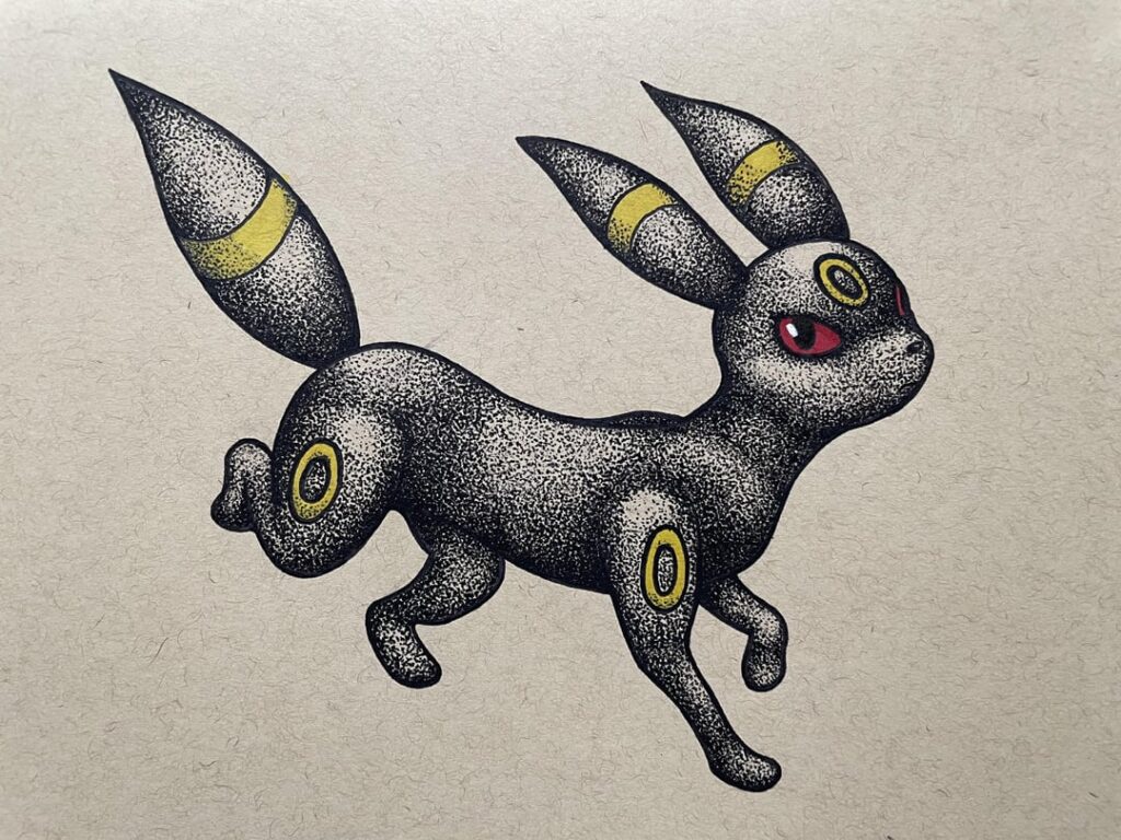 OC - Practicing colors with pokemon