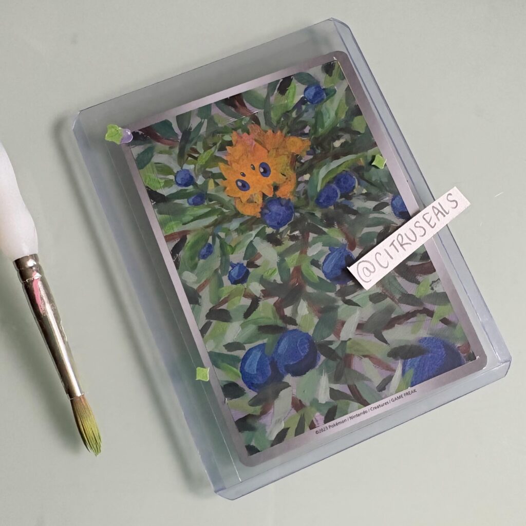 Joltik Painted Card