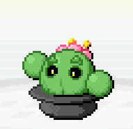 Casit, the weird cactus pokemon, Grass/Psychic