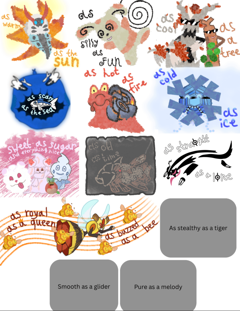 Vespiquen won, so I allowed myself to cheat a little. And we move on: which pokemon is as stealthy AS a tiger?