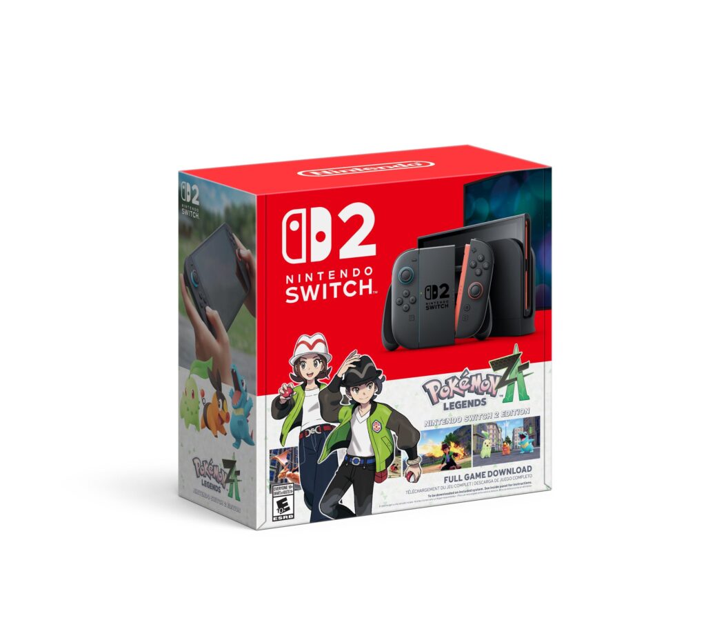 Nintendo Switch 2 + Pokémon Legends: Z-A – Nintendo Switch 2 Edition Bundle drops October 16.