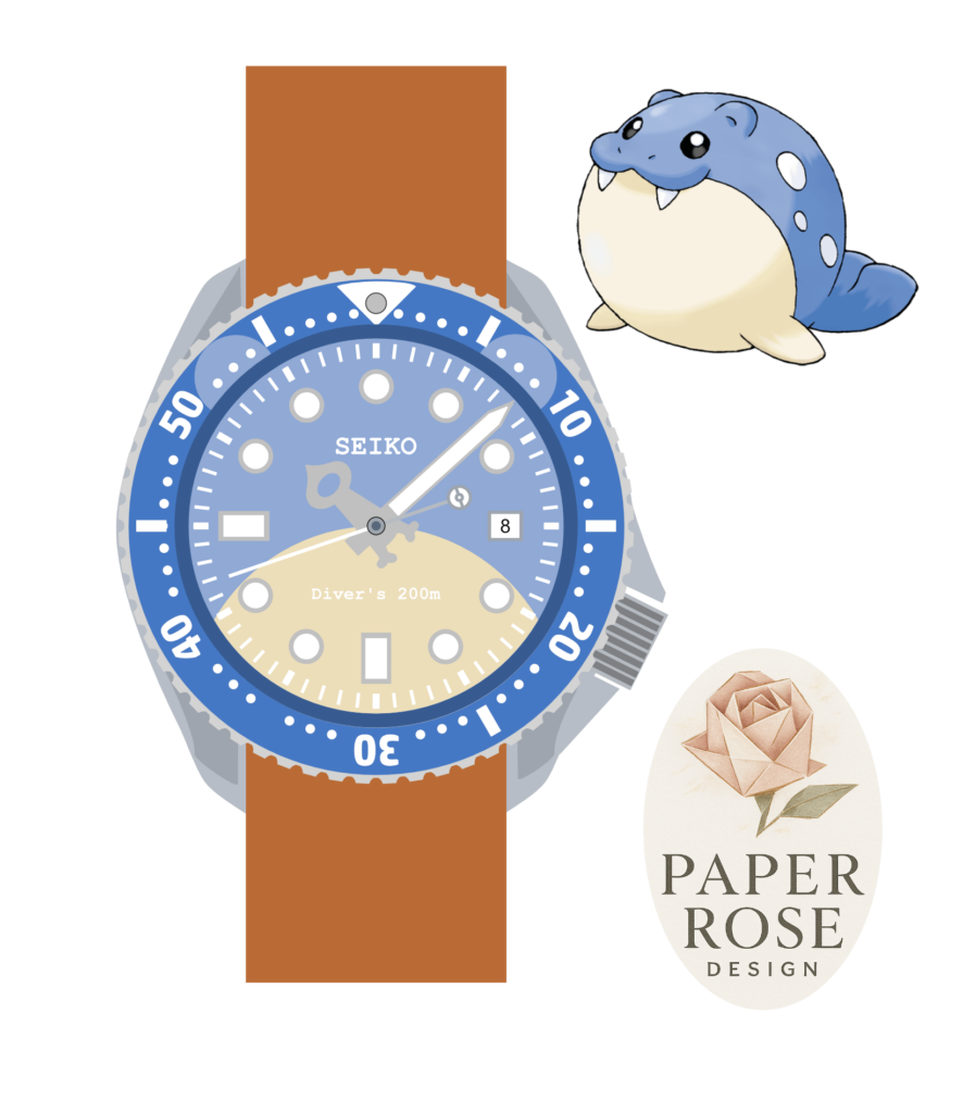 [OC] I designed a Spheal diver watch