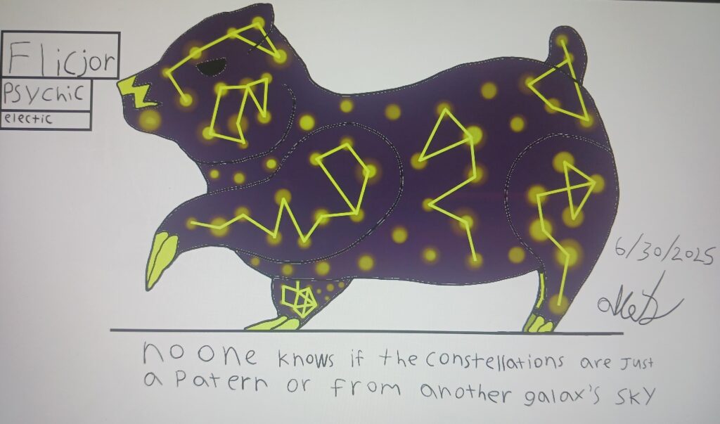 I made a fakemon baised off Ursa major is it ok or not pokemon enough?