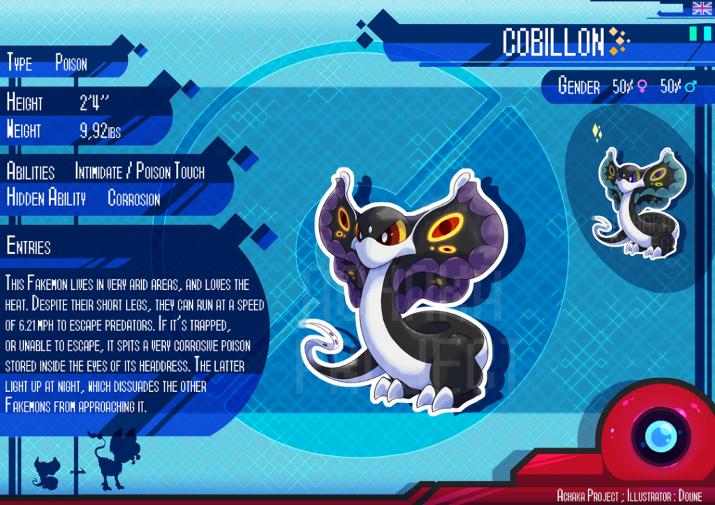 Fakemon - Cobillon et Sercillon ~