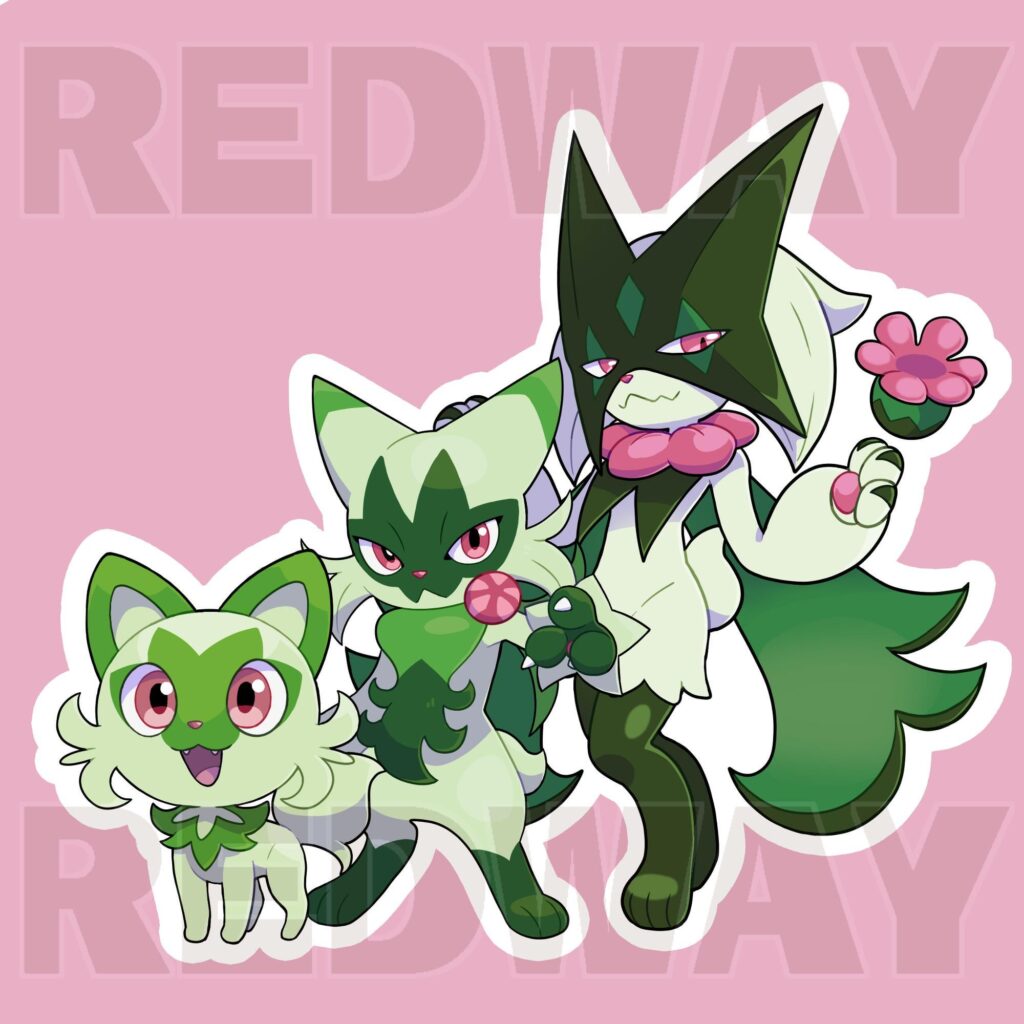 Chibi Sprigatito Line!