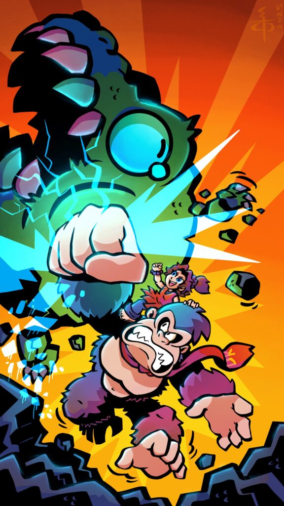 Donkey Kong Bananza phone BG I made to celebrate his return