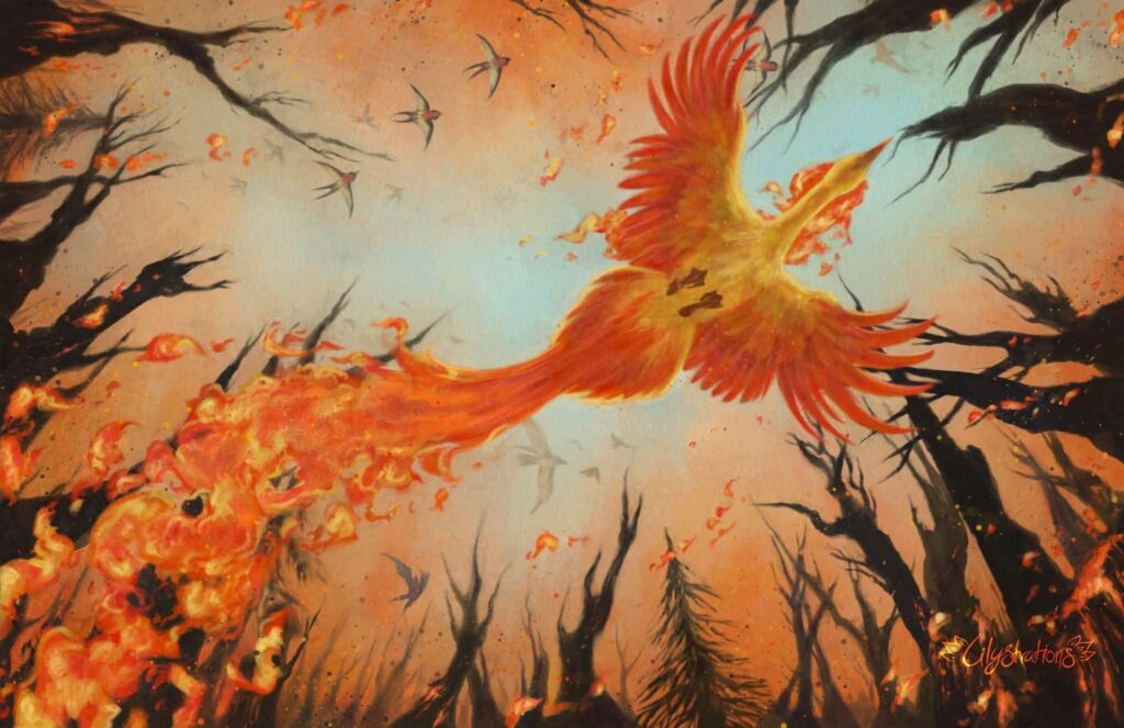 (OC) Crackle of Embers