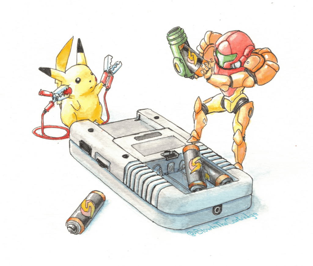 [OC] Helpful Pikachu