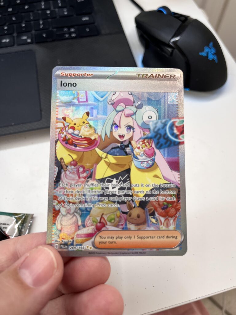 Just started collecting and about 20 packs in got first special card. Very cool