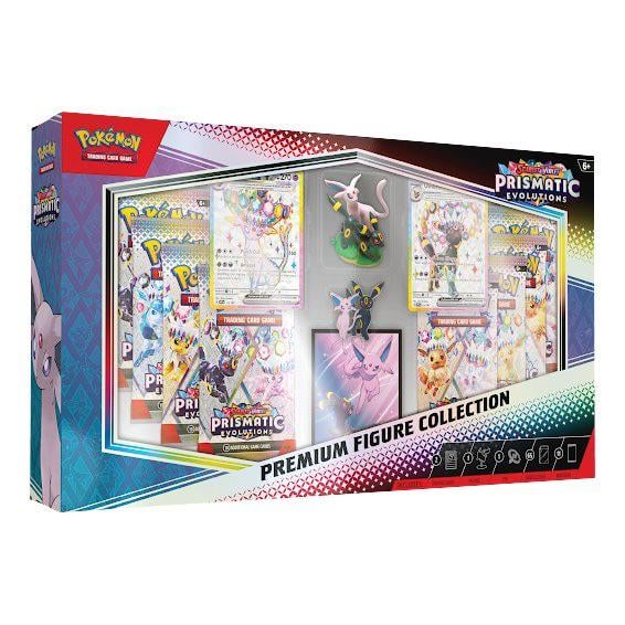 New Prismatic Evolutions Premium Figure Collection Box releasing on September 26th