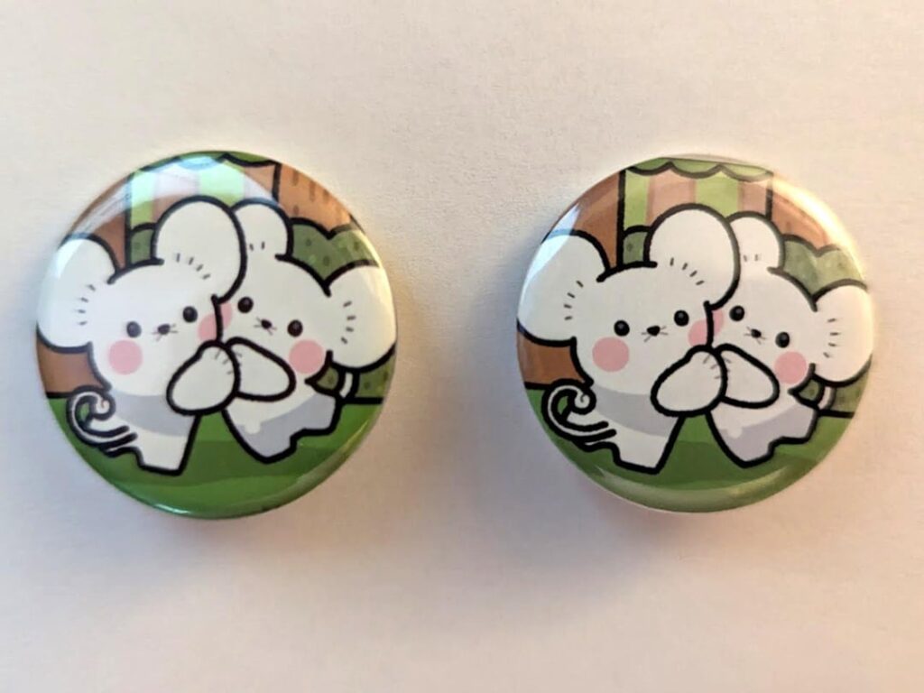 How is everyone doing this Monday? Here's some pins I made over the weekend! (OC)
