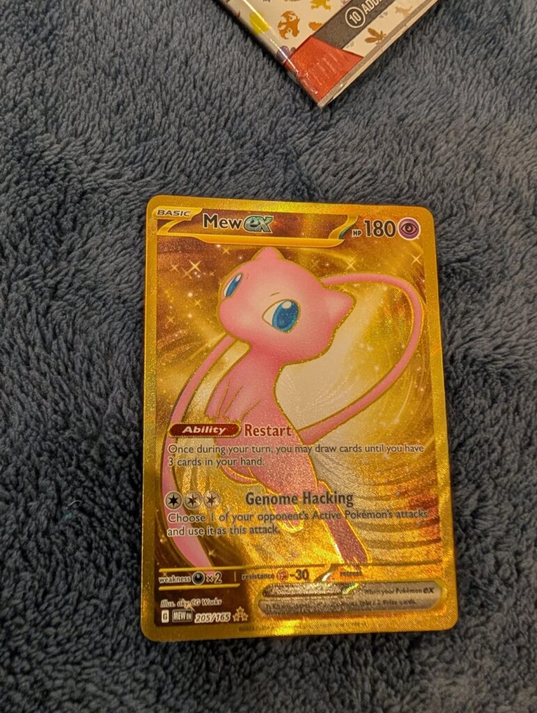 I haven't bought cards in years. Is a pull like this typical?