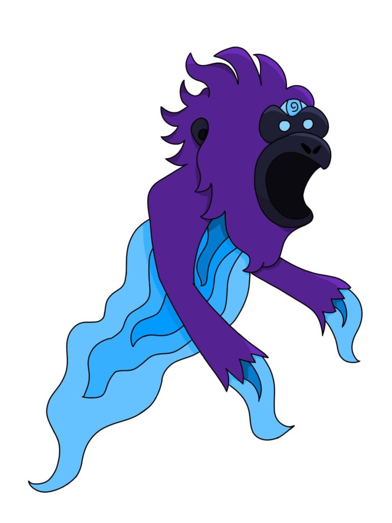 Mandrill, The Raging Soul Pokemon