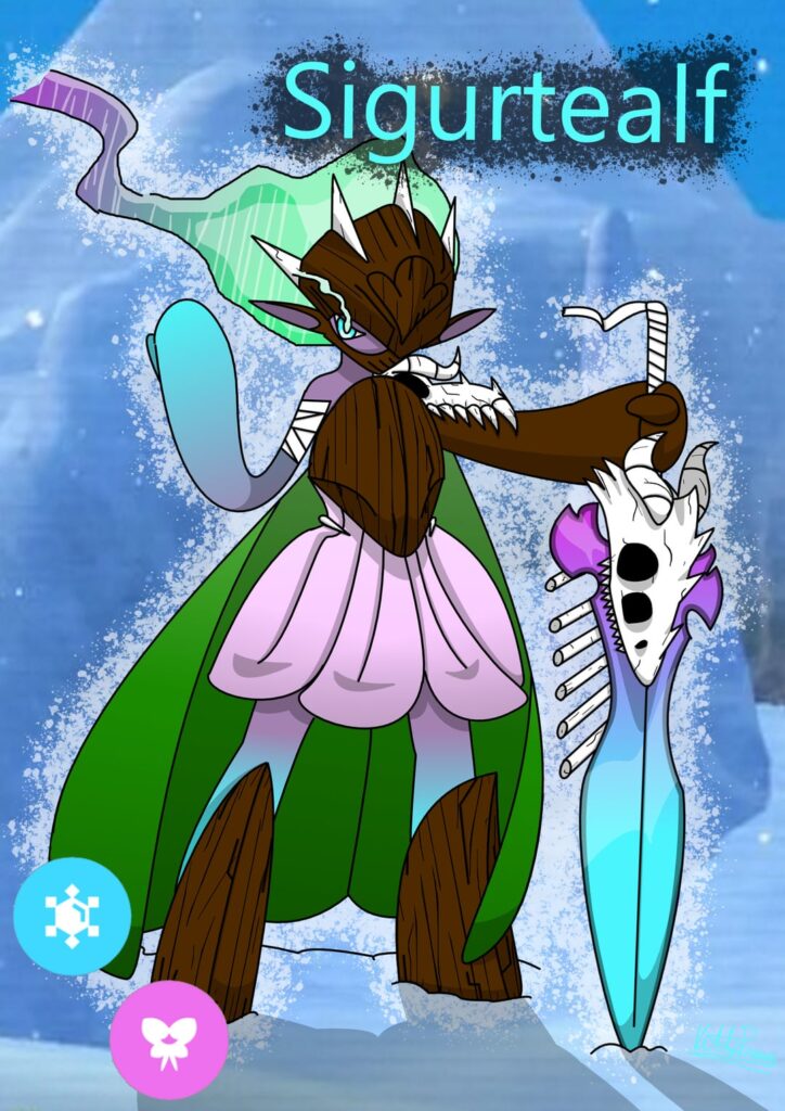 idea for alternate armarouge/ceruledge, Sigurtealf