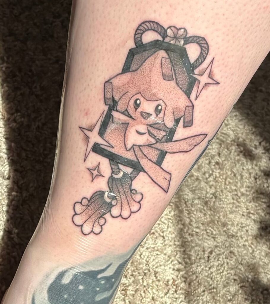I fulfilled a wish ~ Jirachi [Tattoo]