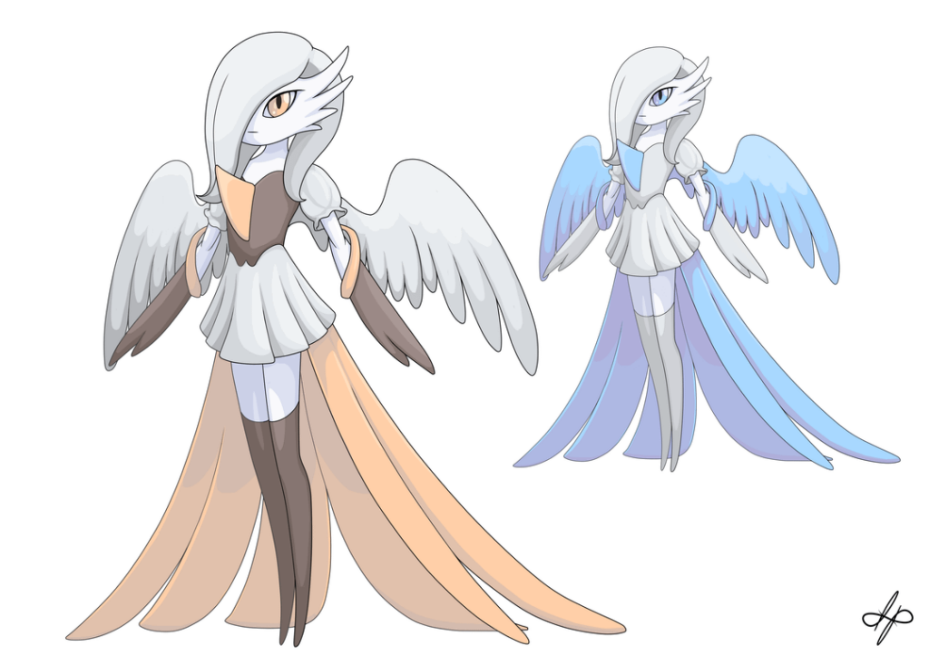 Aurelean Gardevoir, a form based on the outfit of my character in AQW