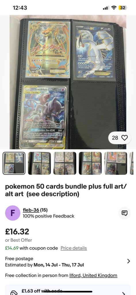 At least they warned us to read the description…Jesus wept