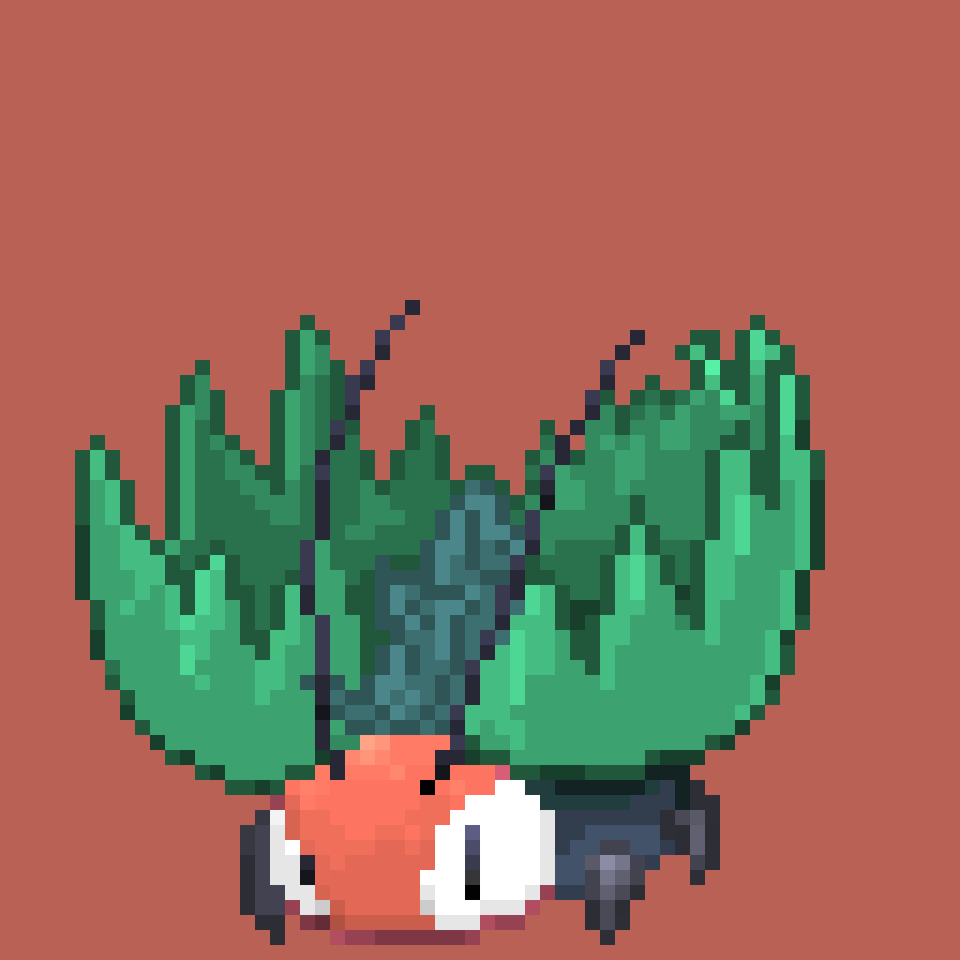 My grass starter for my hypothetical game