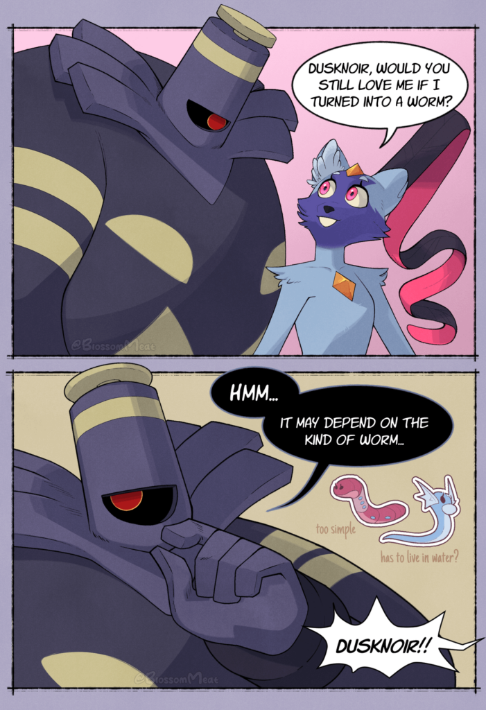 Would you still love me if I turned into a worm? 🪱 [OC]