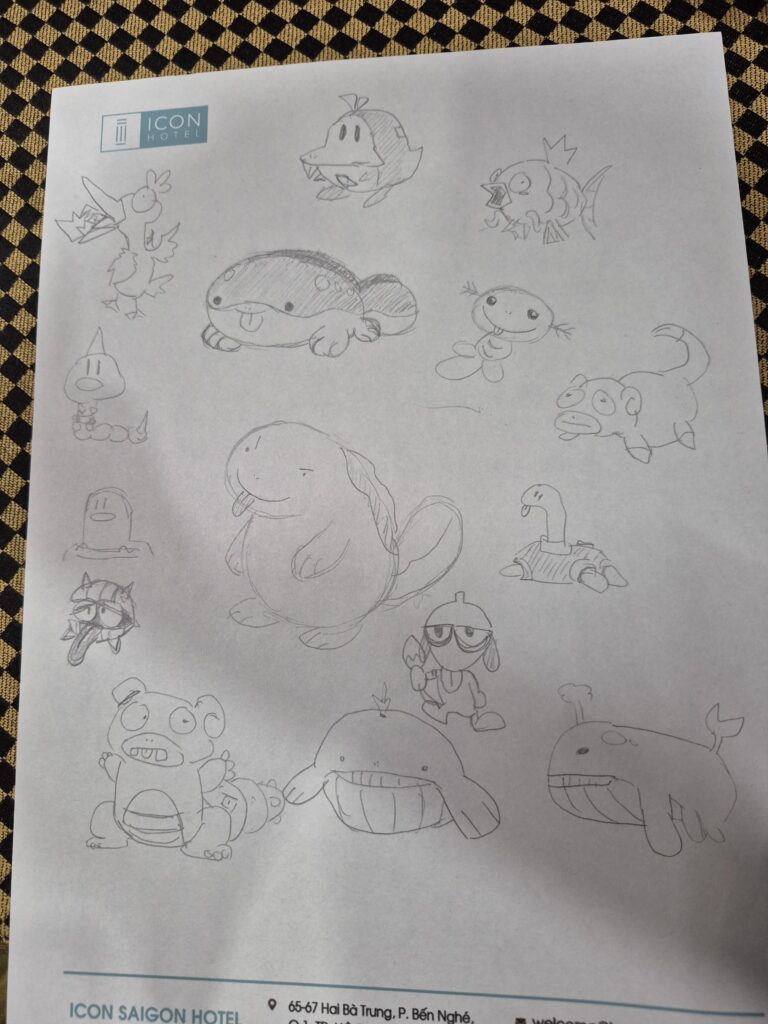 Dumb pokemon doodles